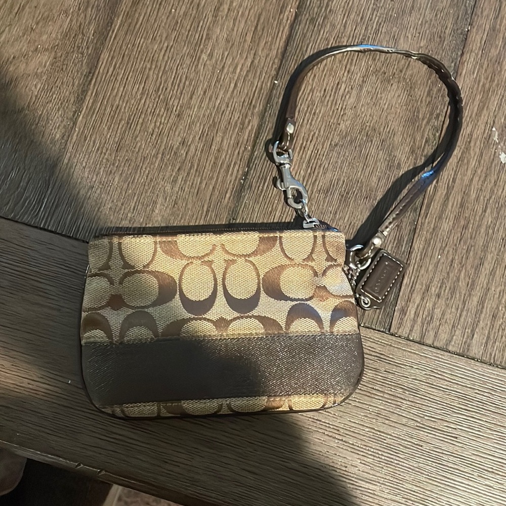 Coach wristlet
